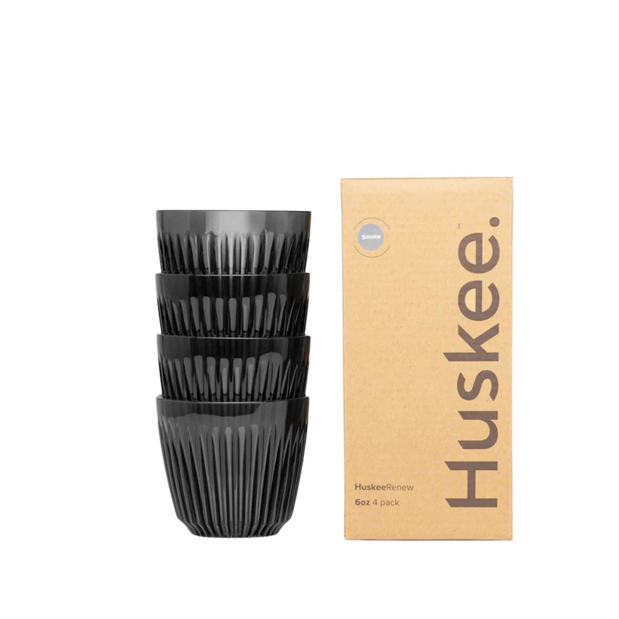 Renew 6oz 4 pack Smoke - Huskee