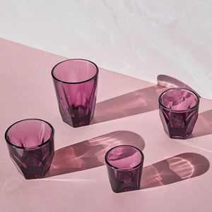 Glass Vero Amethyst Cappuc 180ml