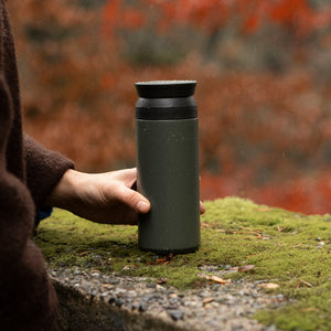 Travel Tumbler Ash Green 500ml - Kinto